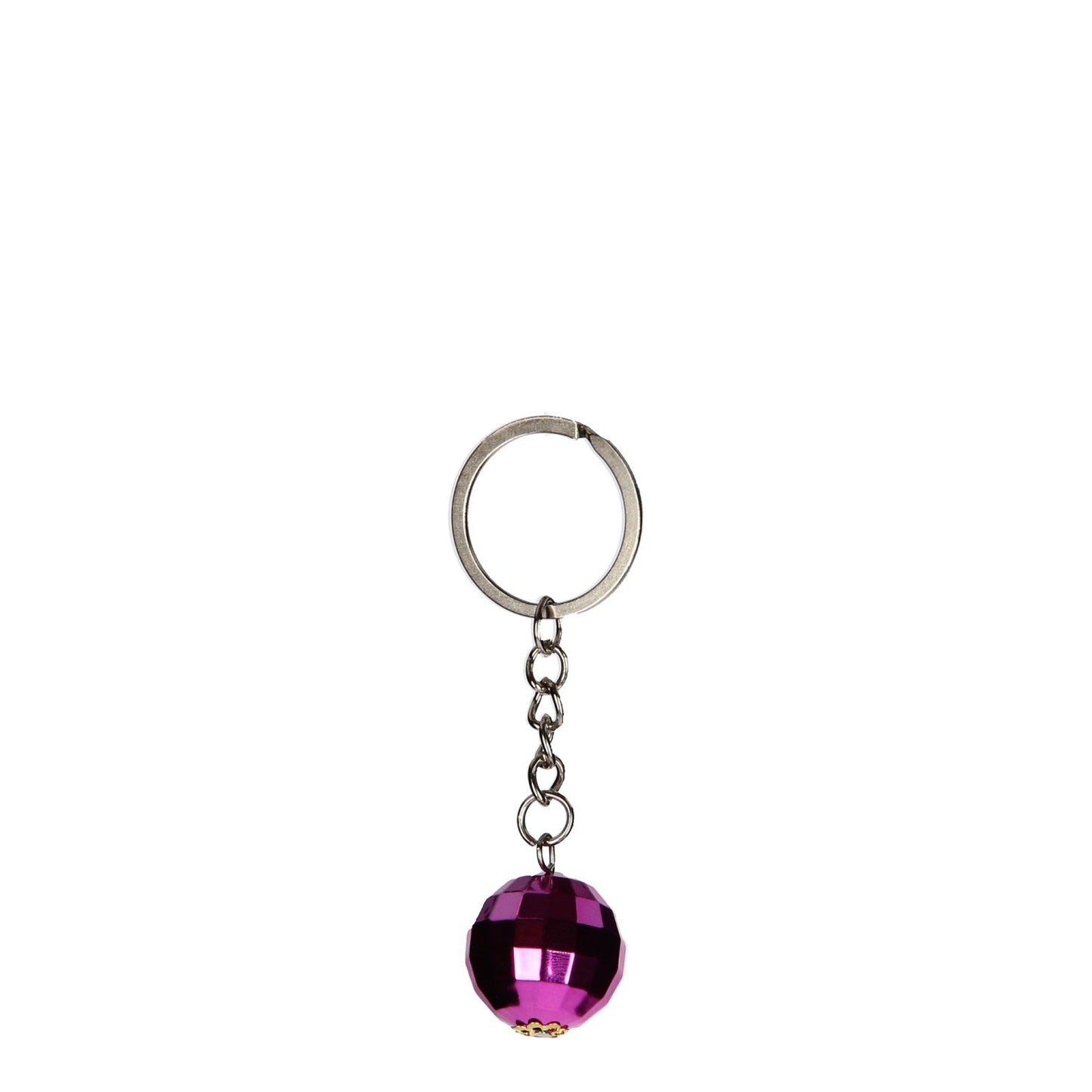 Keychain Discoball Small Purple