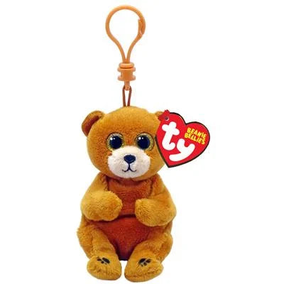 Ty Beanie Babies Bellies Clip Duncan Bear 10 cm