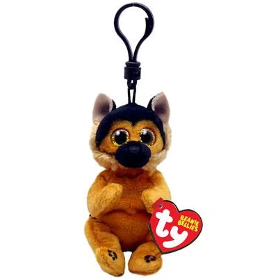 Ty Beanie Bellies Clip Ace German Shepherd 10 cm - Keychain